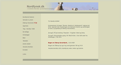 Desktop Screenshot of nordfynsk.dk